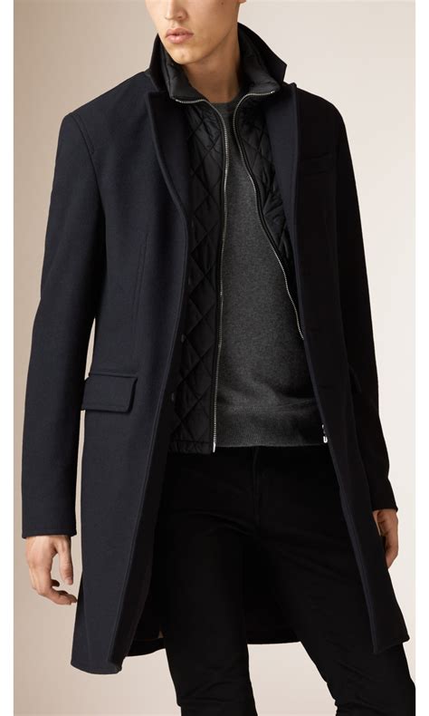 burberry coat men long|Burberry cashmere coat men's.